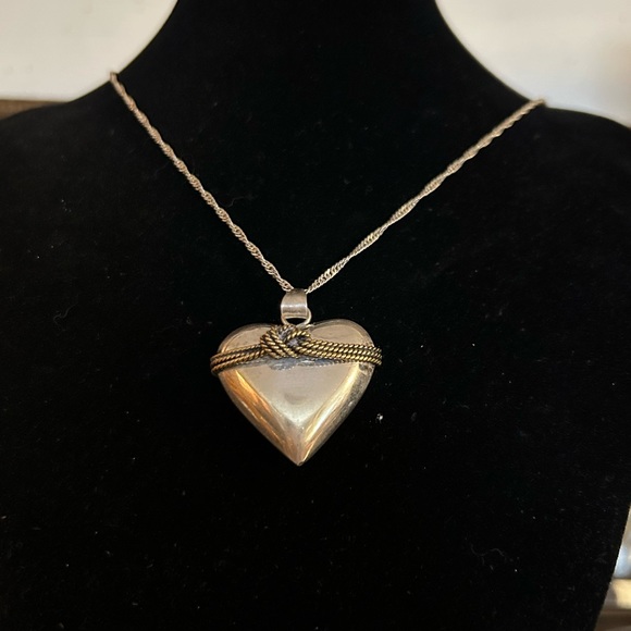 925 Sterling vintage fabulous necklace - Picture 2 of 5